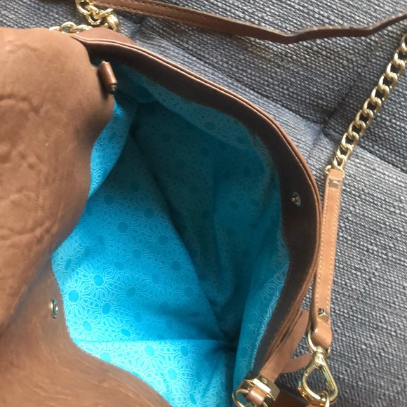 Leather Waverly 3 Way Stella and Dot Crossbody - Picture 8 of 9